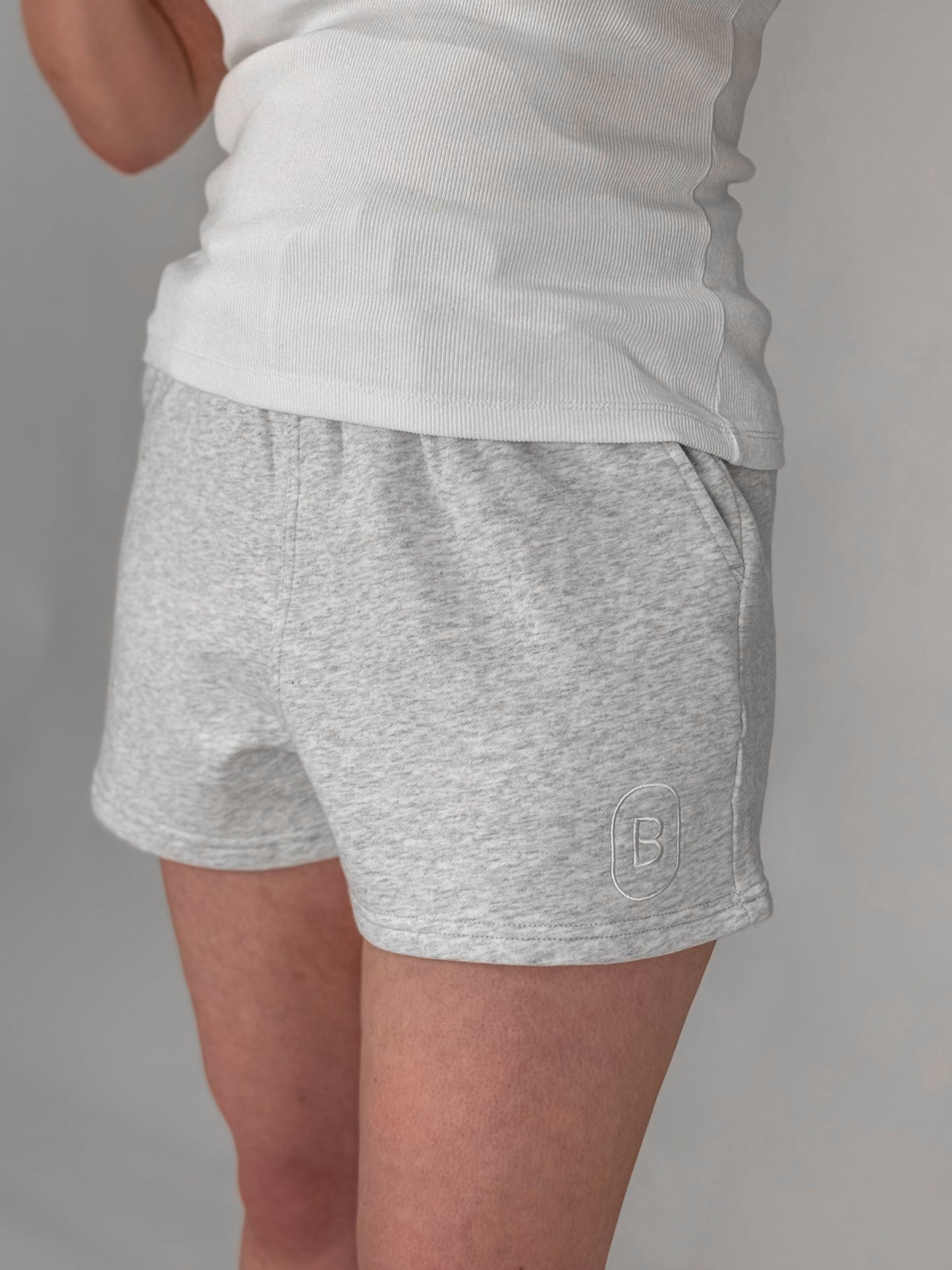 Lounge Short Grey Marle